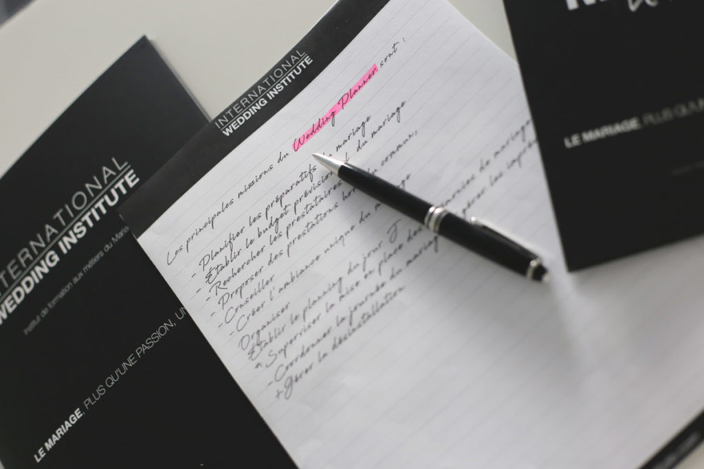 formation wedding planner ecole