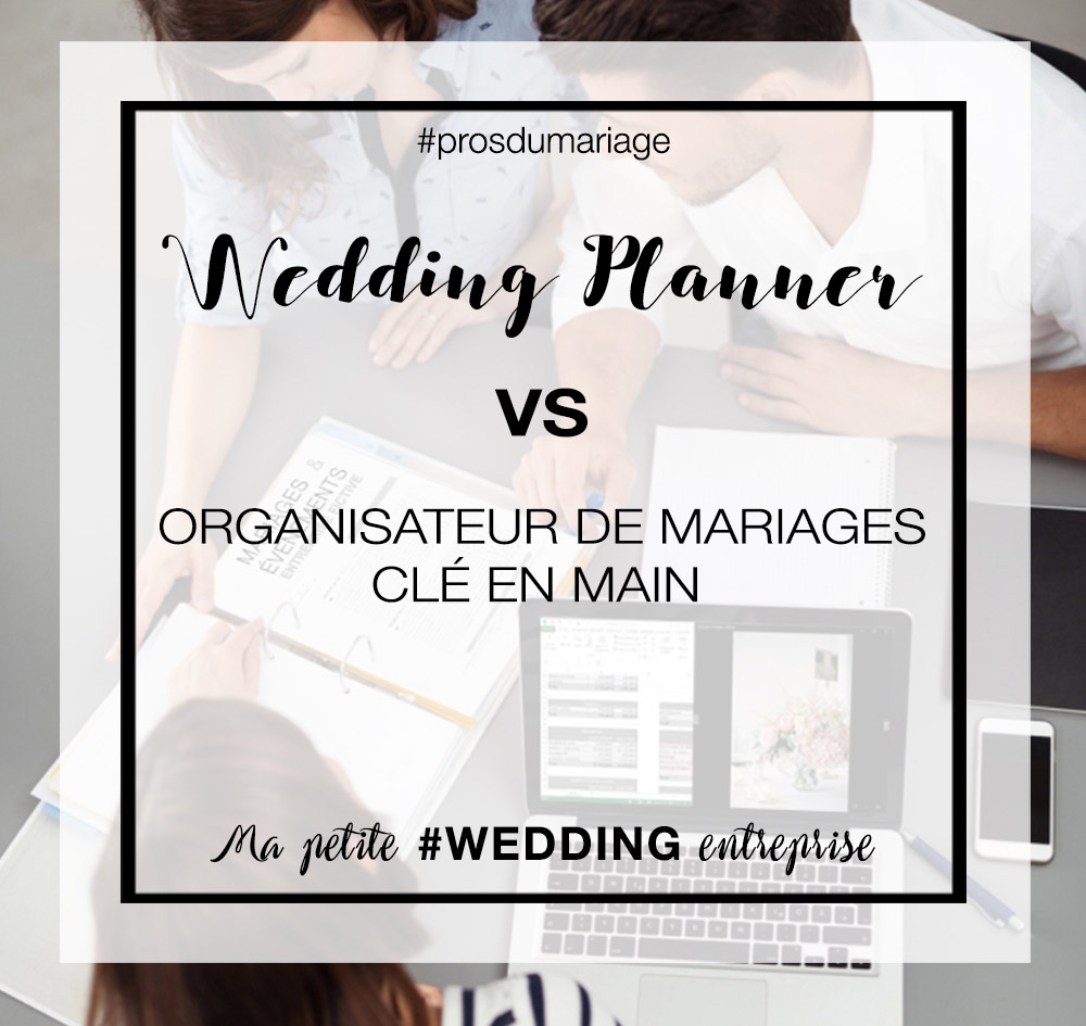 Wedding planner and turnkey wedding organizer differences