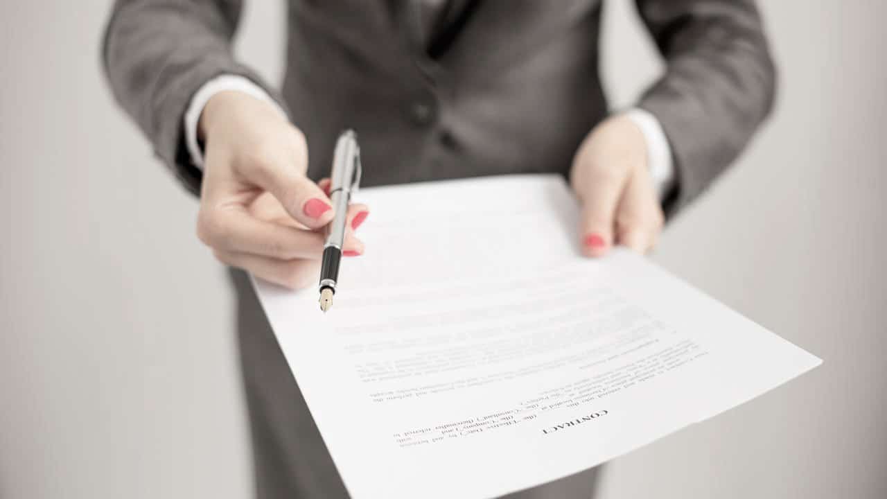 contrat wedding planner