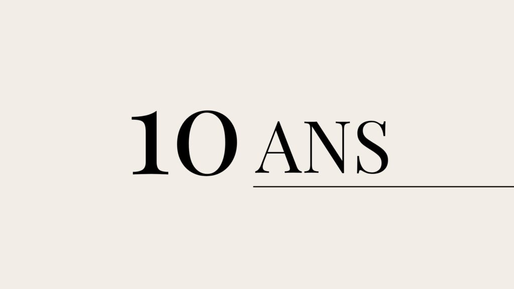 Notre école a 10 ans