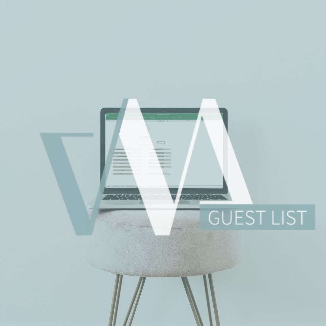 wedmana guest list liste d'invités mariage