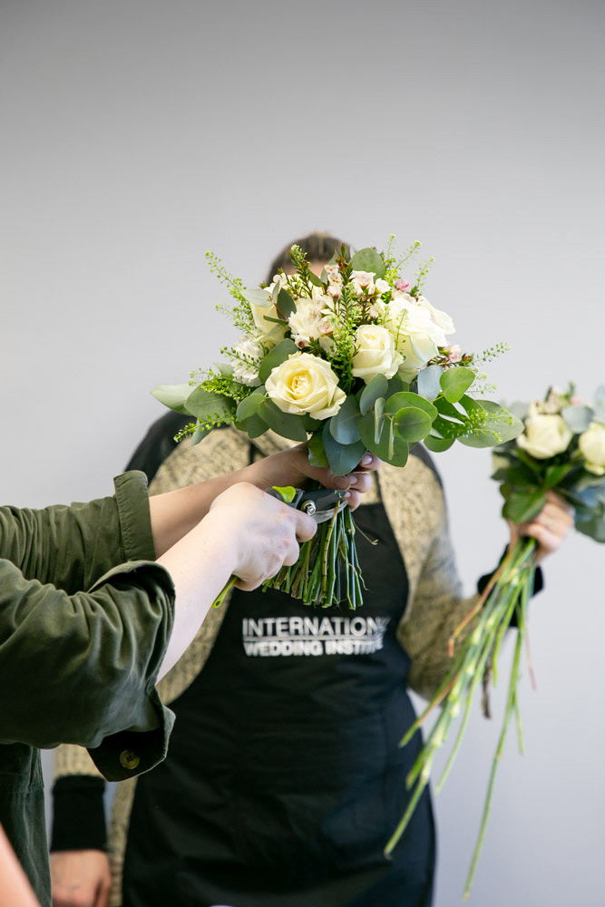 Floral wedding workshop and practical learning for wedding professionals