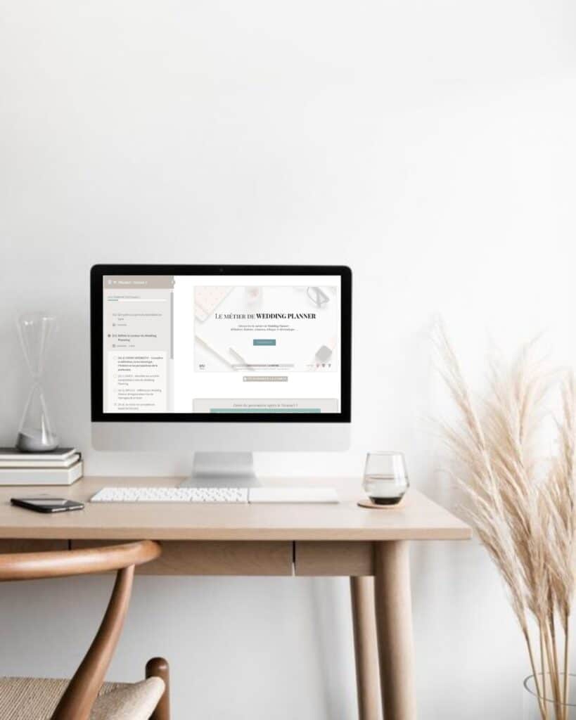 bureau formation en ligne wedding planner