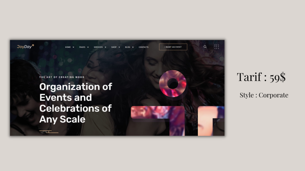créer un site wedding planner