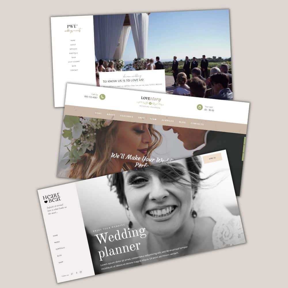 formation wedding planner, créer son site internet