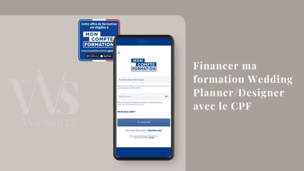 financer sa formation wedding planner avec le CPF