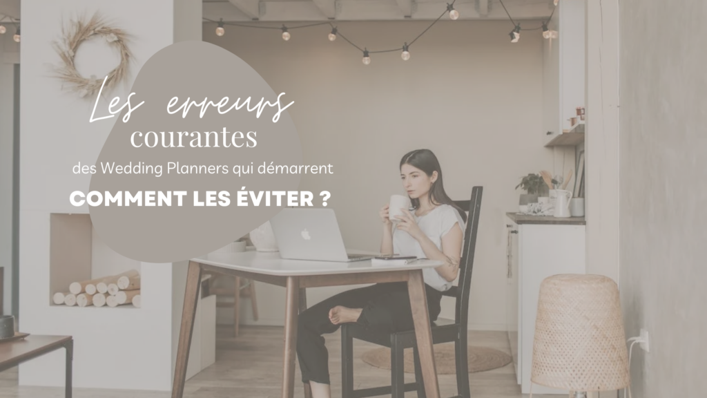 erreurs wedding planner